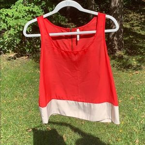 Willow and clay tank top